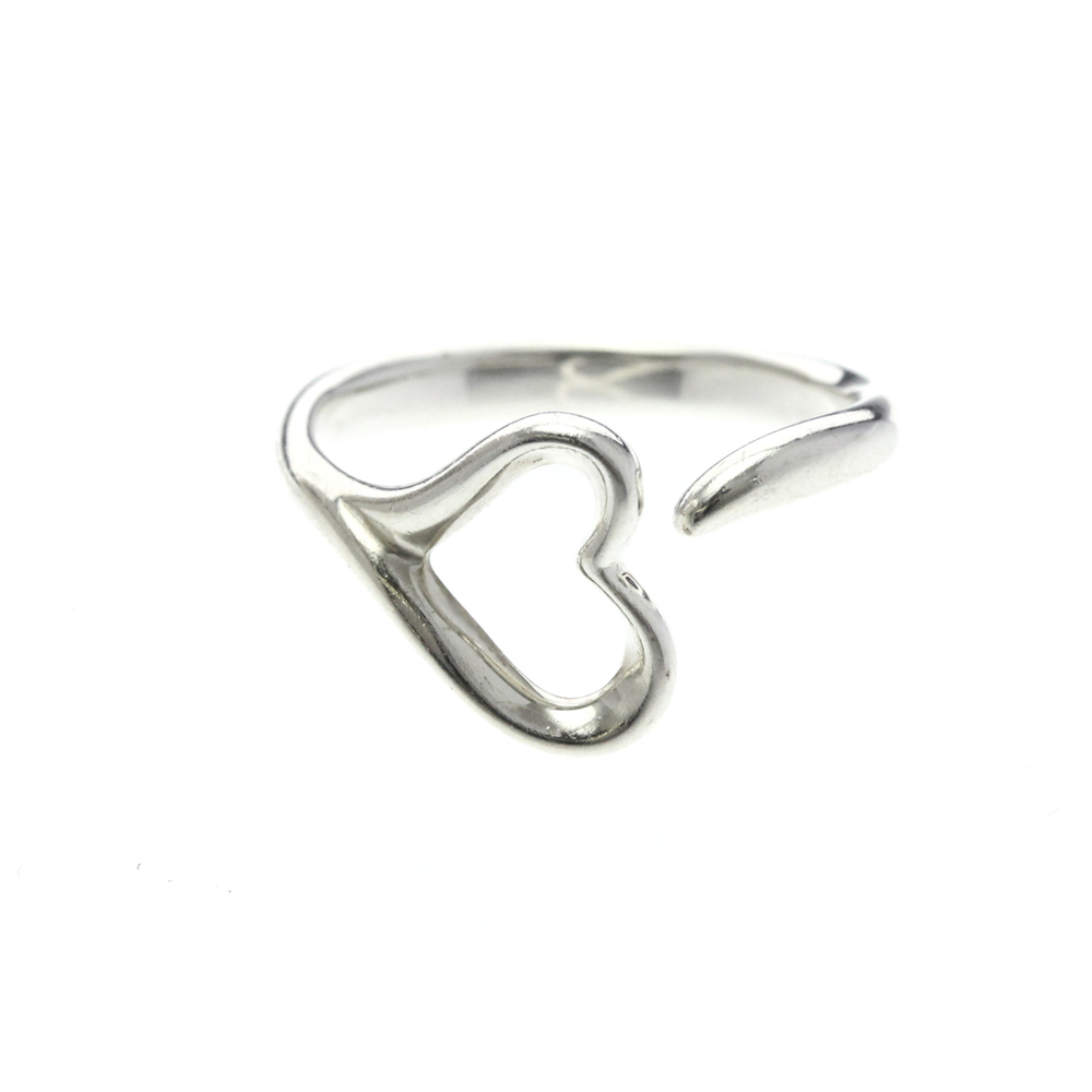 TIFFANY & CO. Silver Heart Ring